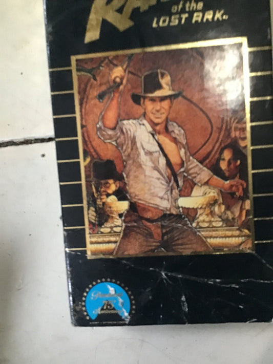 Raiders of the lost arc VHS signed