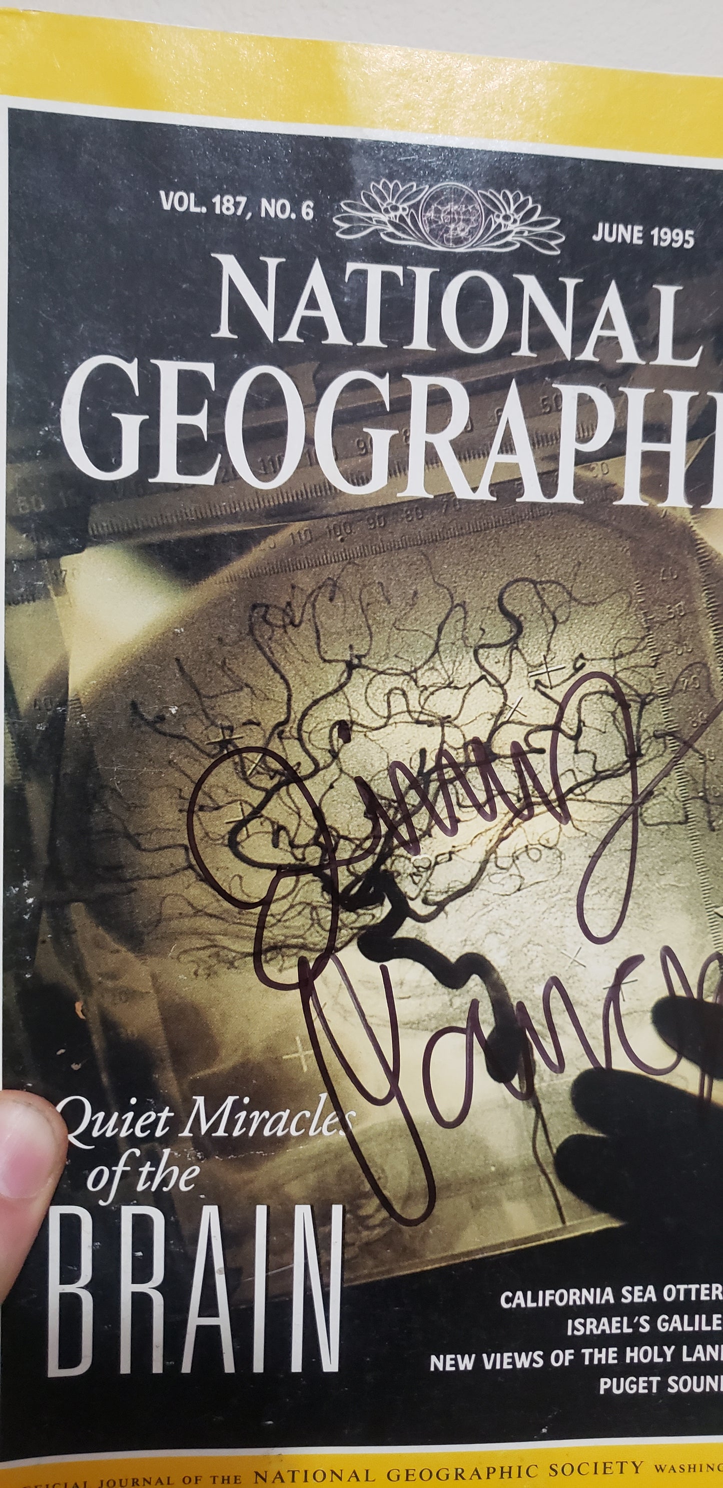 Signed National Geographics (90s-60s)