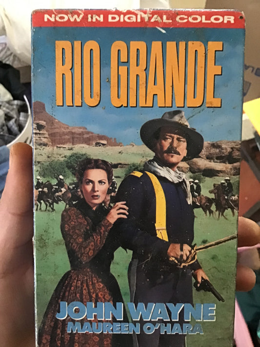 John Wayne Rio Grande VHS