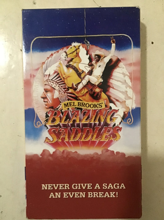 Blazing Saddles VHS signed