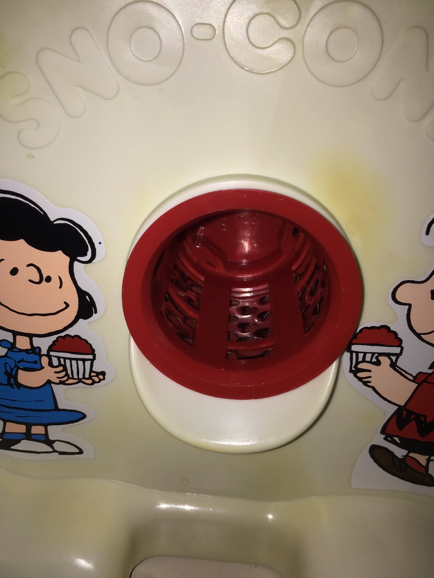 1965 Snoopy Sno-Cone Machine In Box Signed