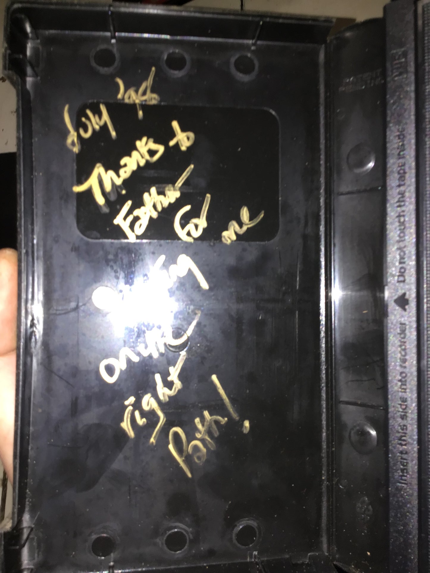 Laura VHS signed