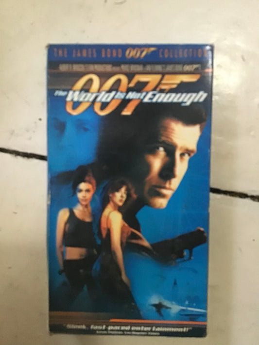 007 the world is not enough VHS