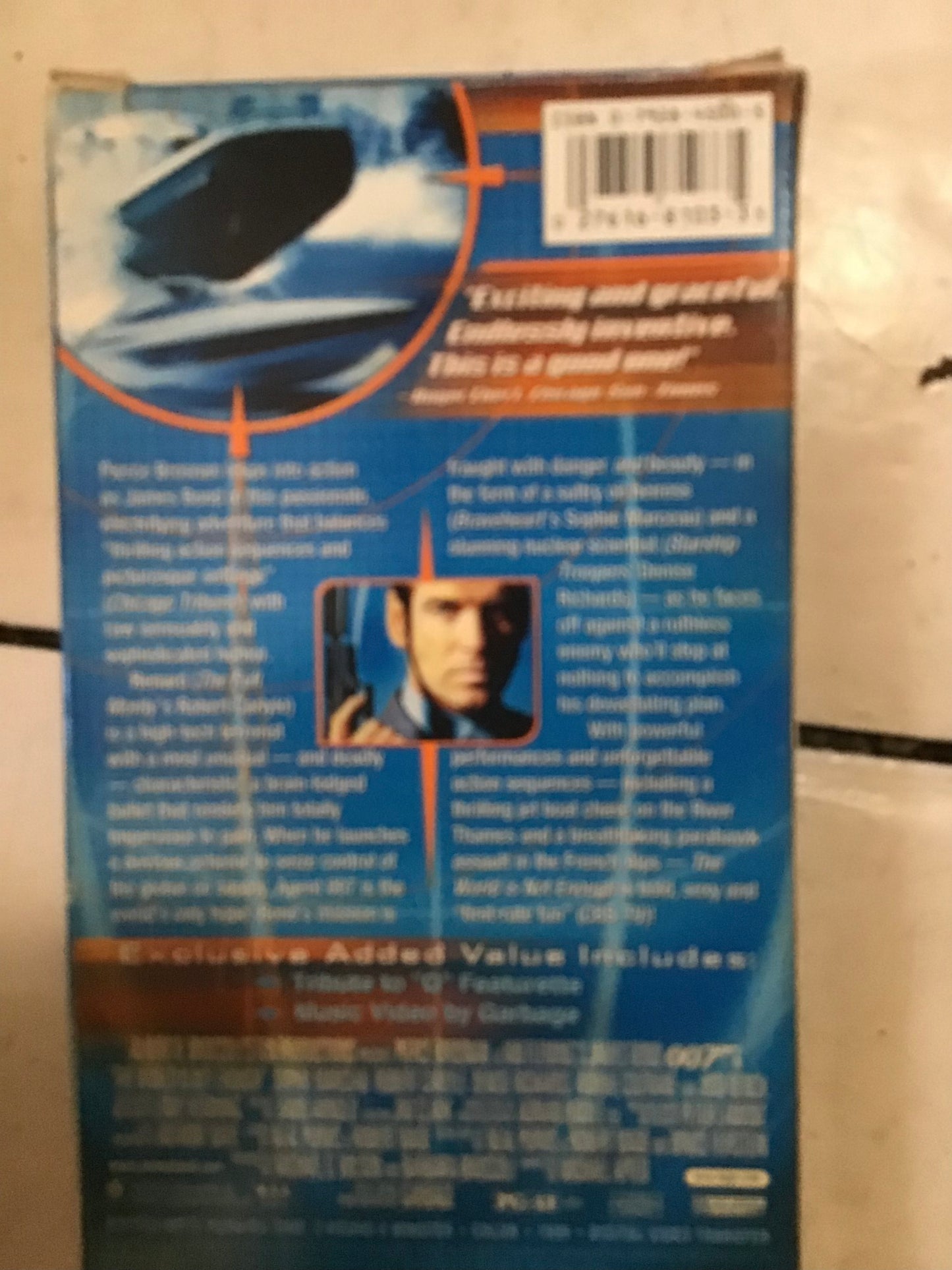 007 the world is not enough VHS