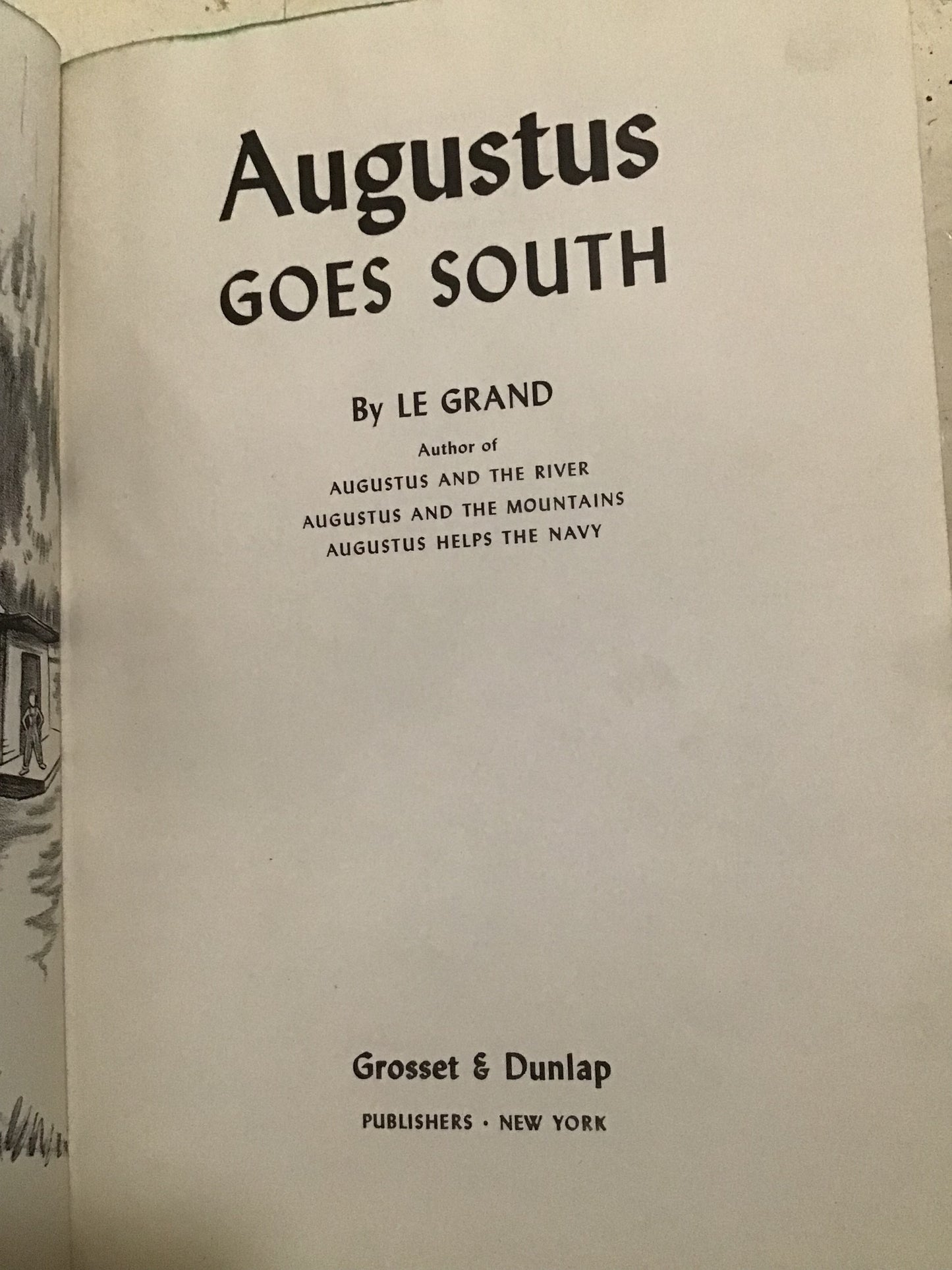 1940 Augustus goes south