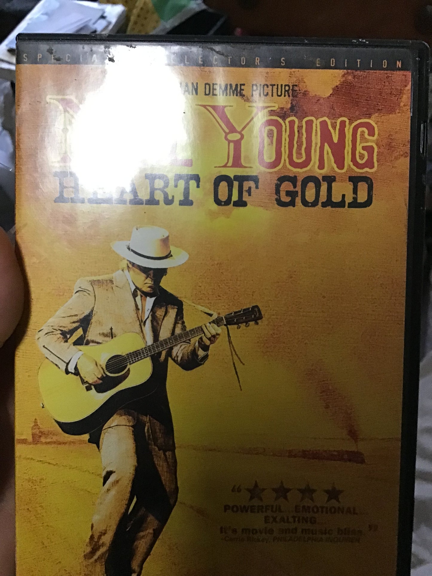 Neil young heart of gold signed