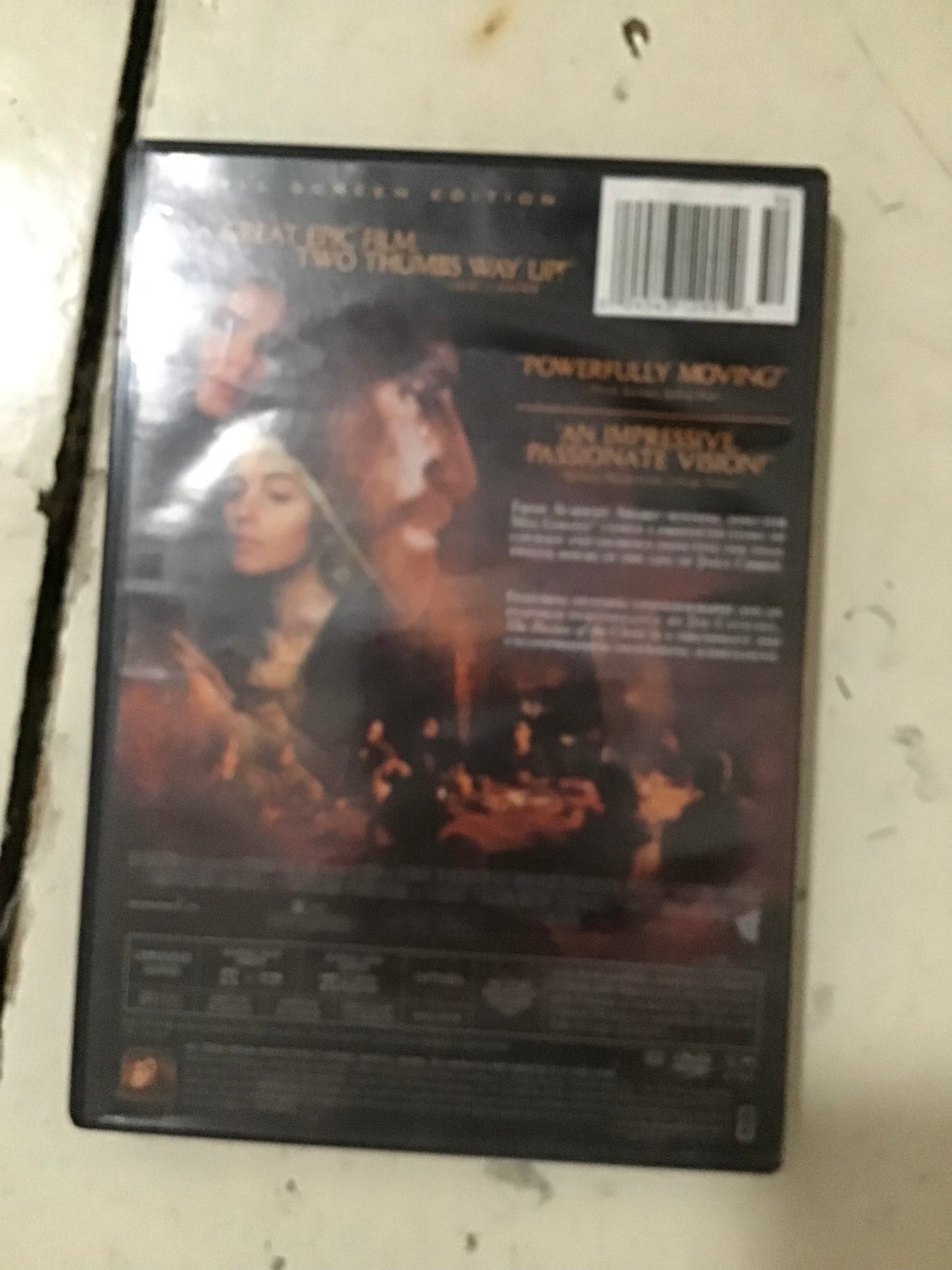 The passion of the Christ dvd signed