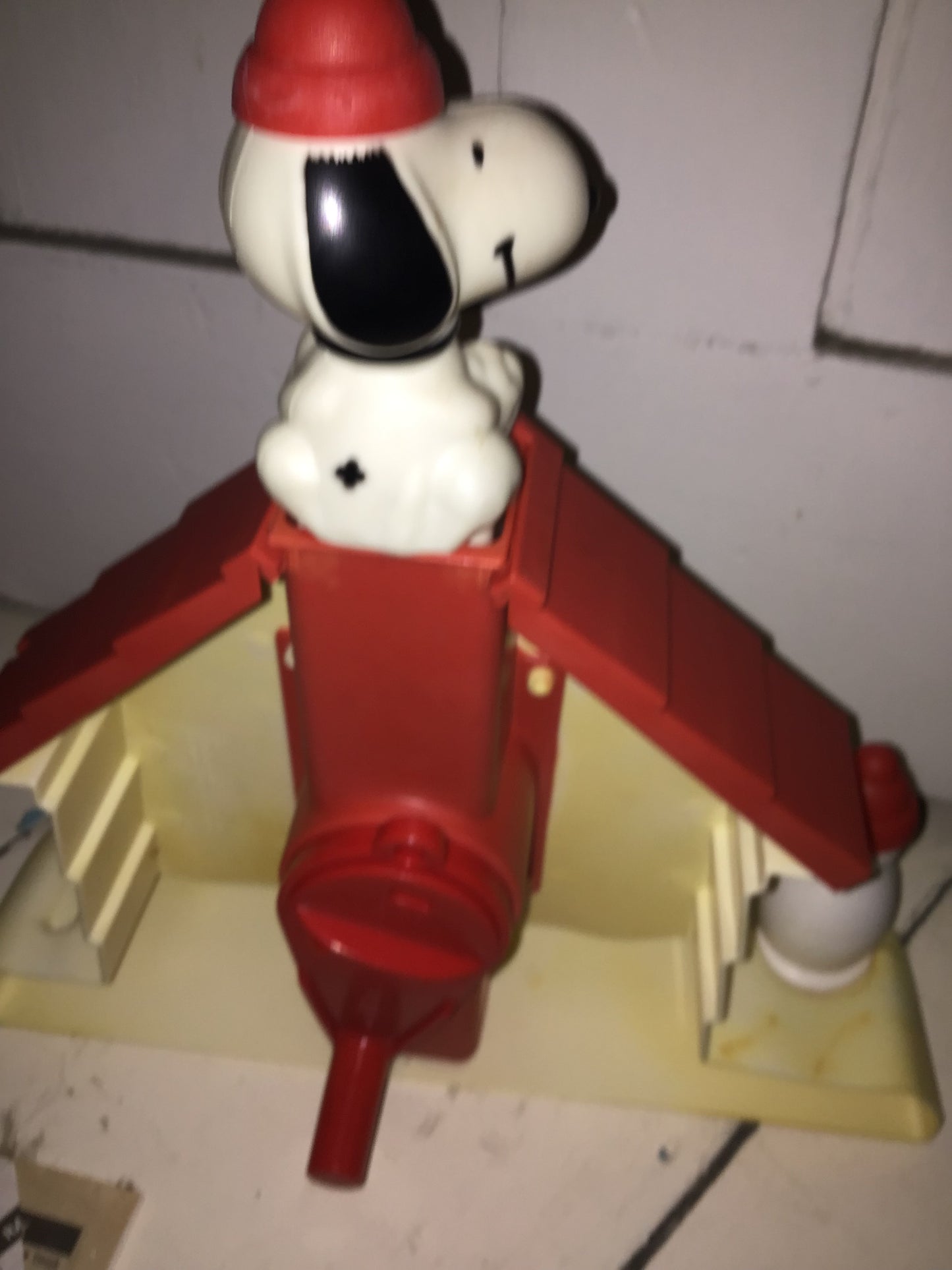 1965 Snoopy Sno-Cone Machine In Box Signed