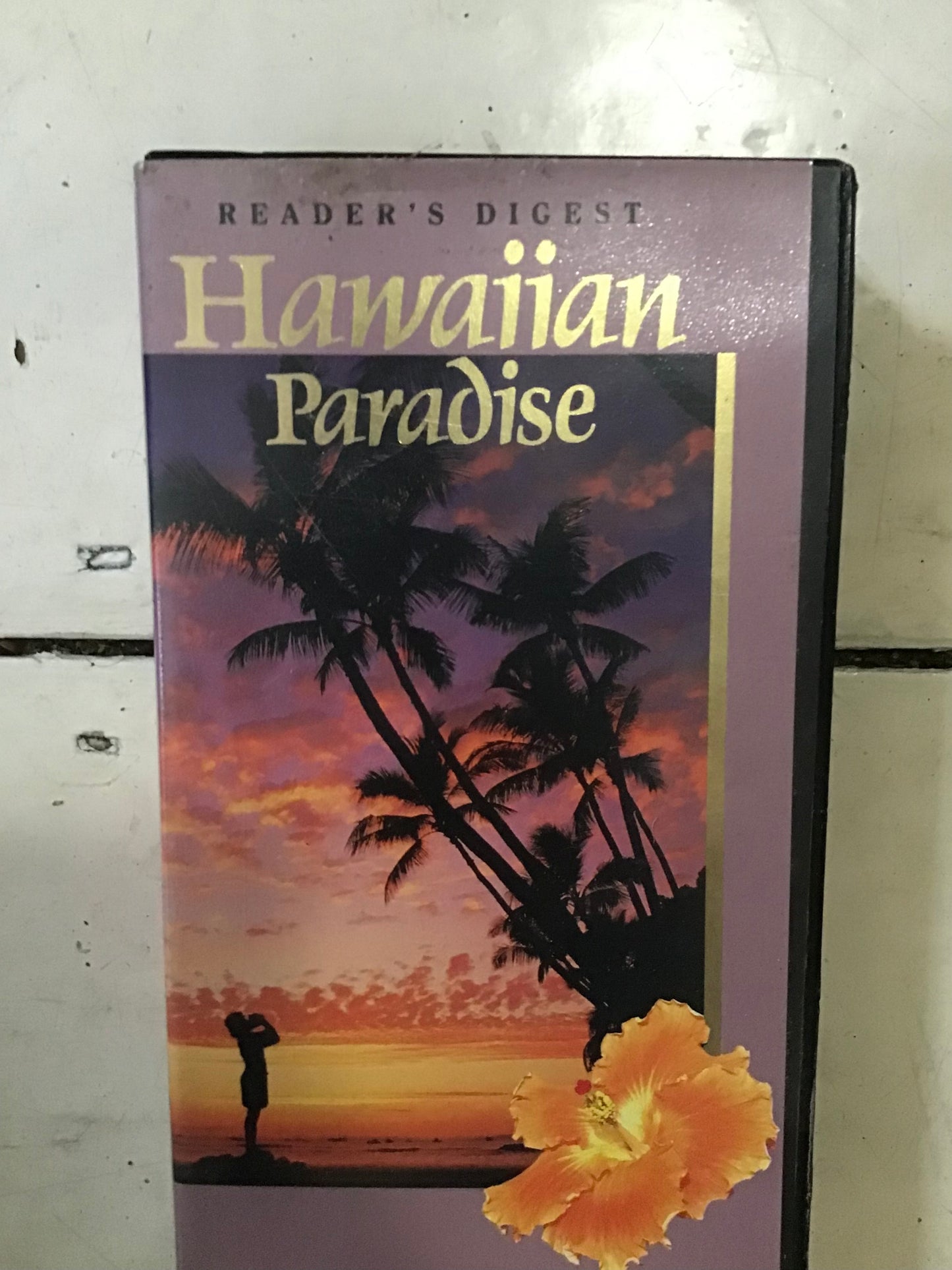 Hawaiian paradise tourist VHS signed