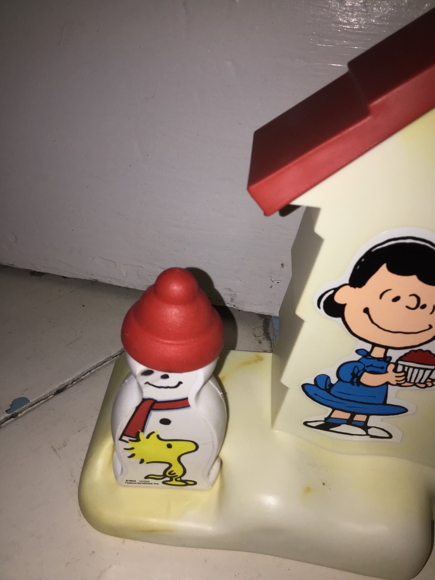 1965 Snoopy Sno-Cone Machine In Box Signed