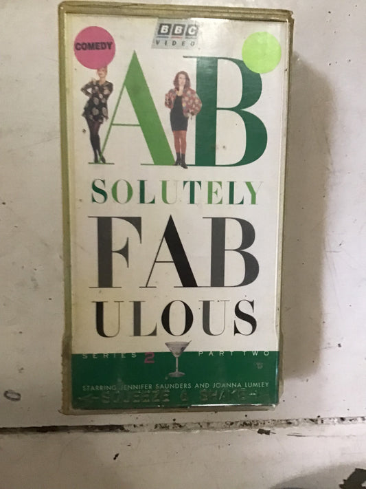 Absolutely fabulous VHS signed