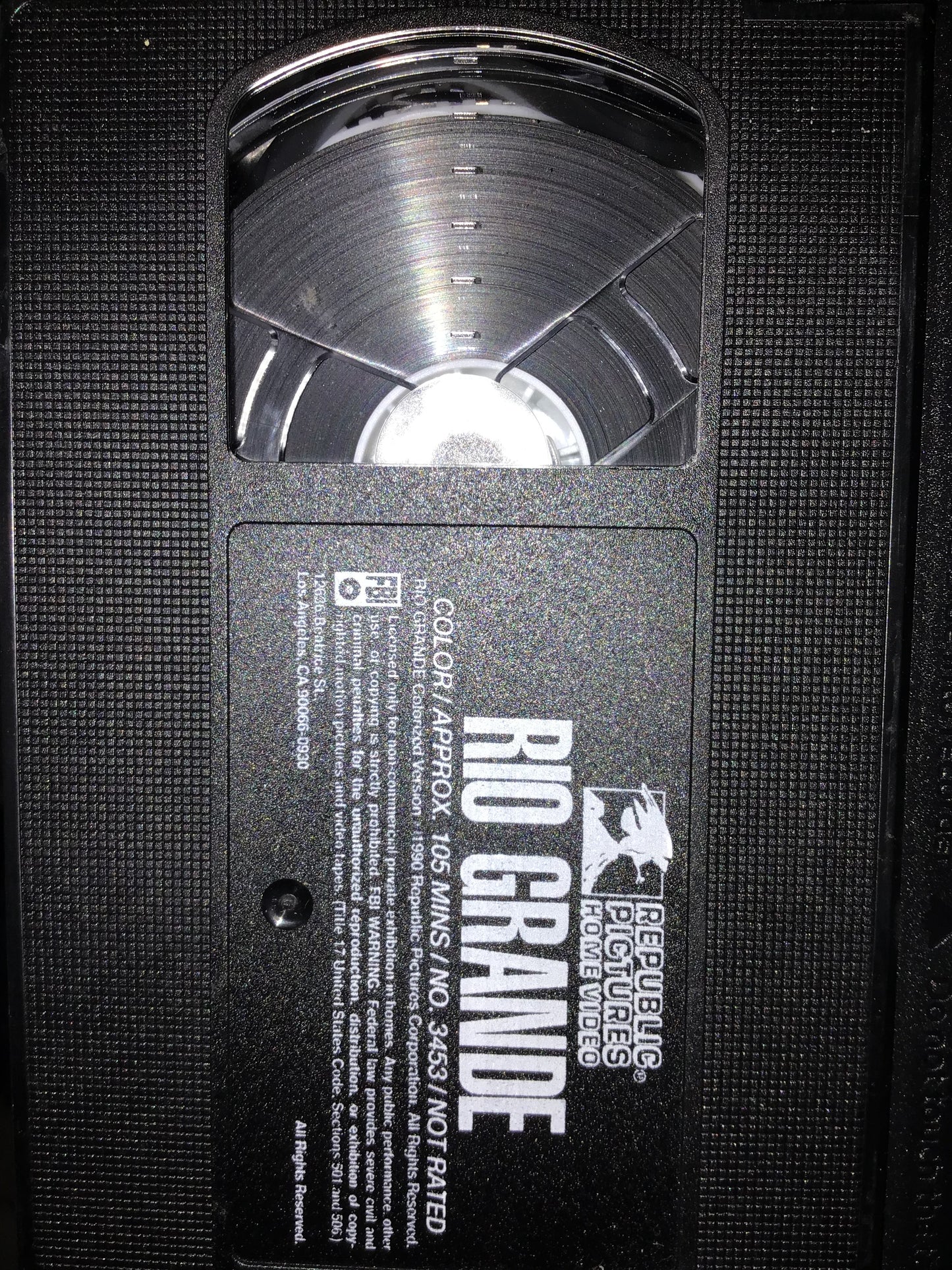 John Wayne Rio Grande VHS