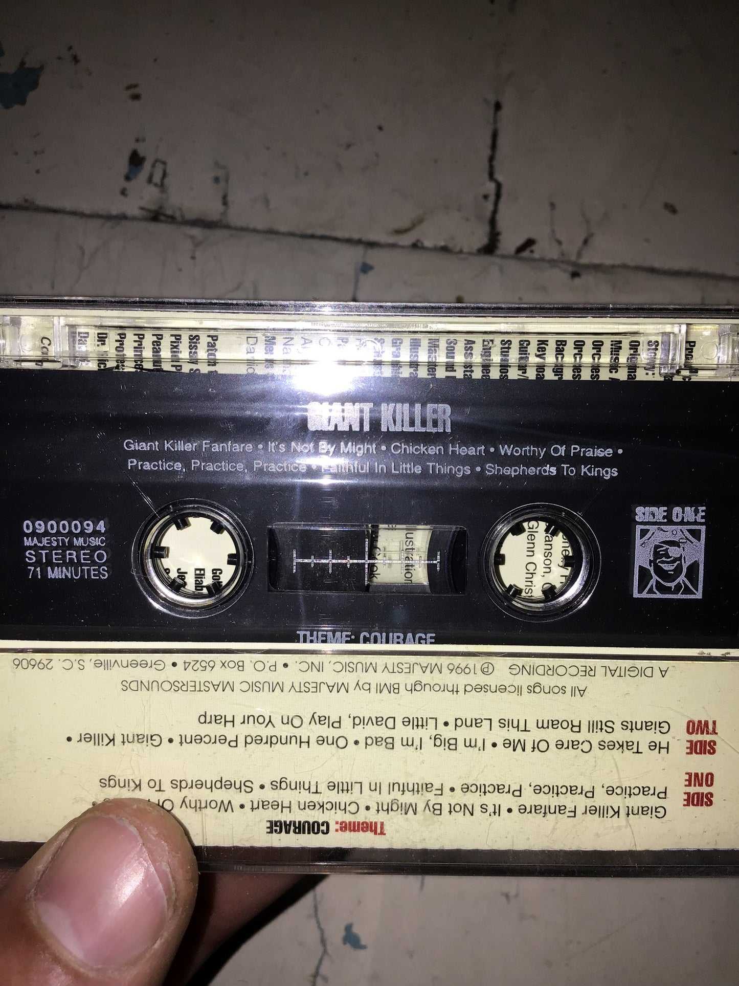 Patch the pirate giant killer cassette