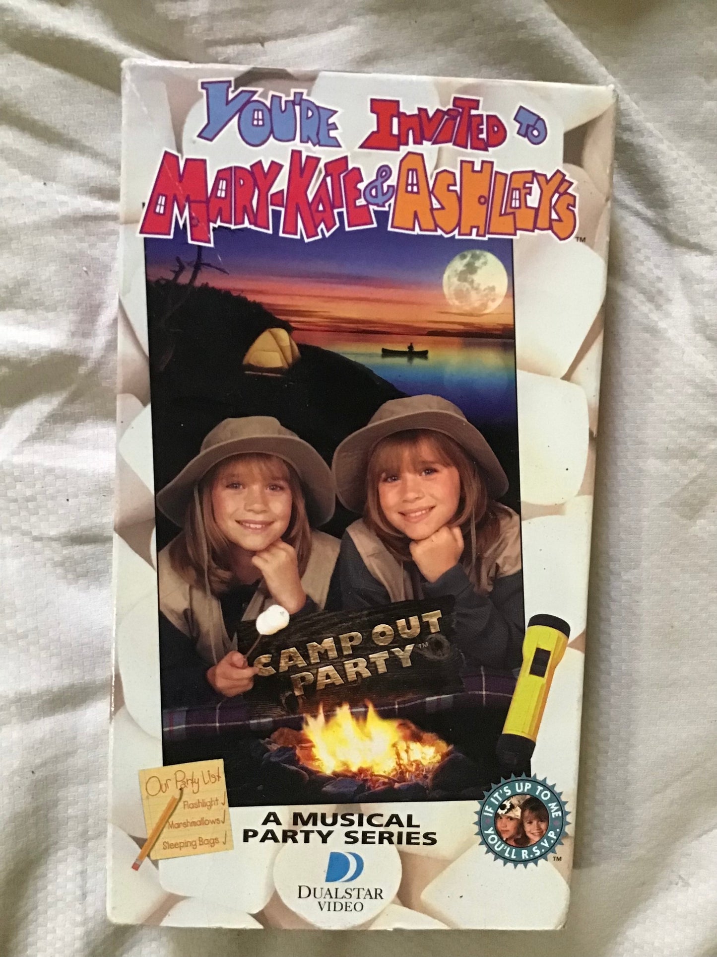 Mary Kate and Ashley camping VHS