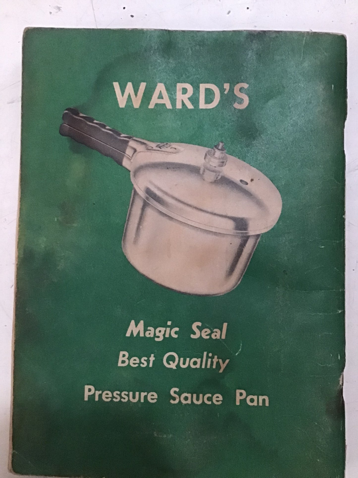 1948 wards pressure saucepan cookbook (signing optional)