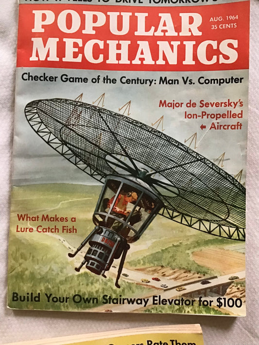 Popular mechanics magazines 1959-1973