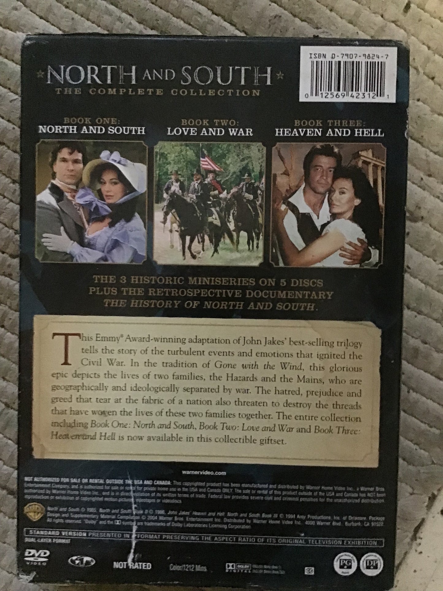 North and South complete series DVD set