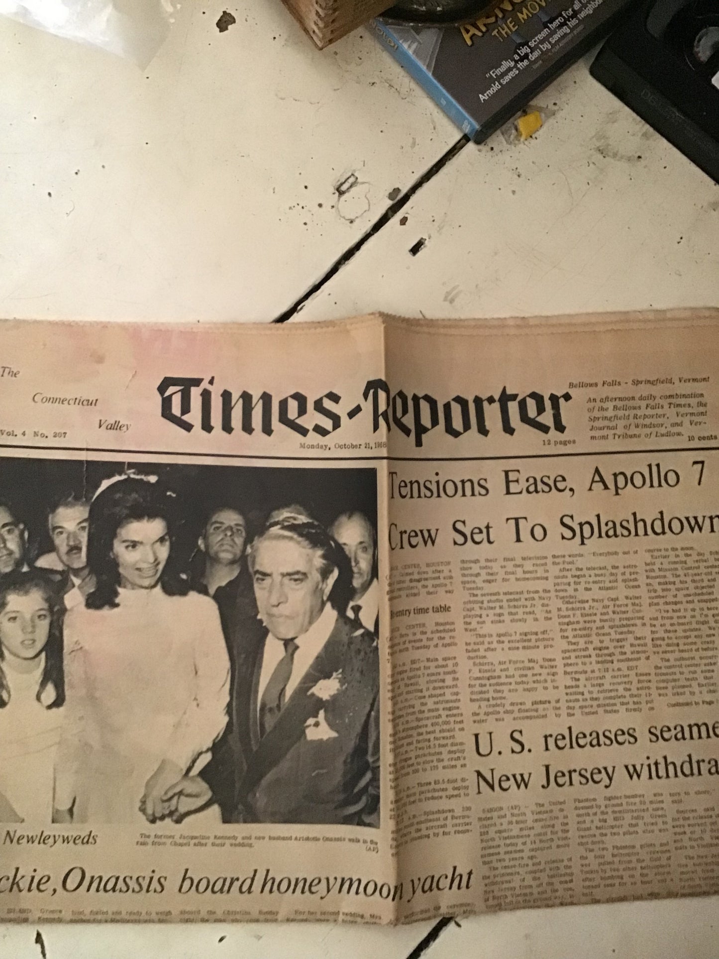 October 21st 1968 times reporter newspaper