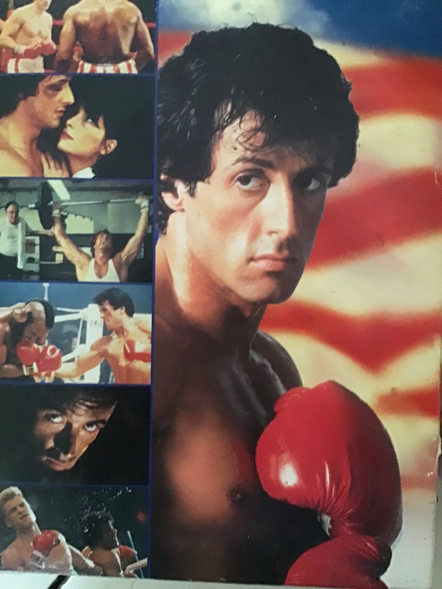 Rocky 20th anniversary complete vhs set signed